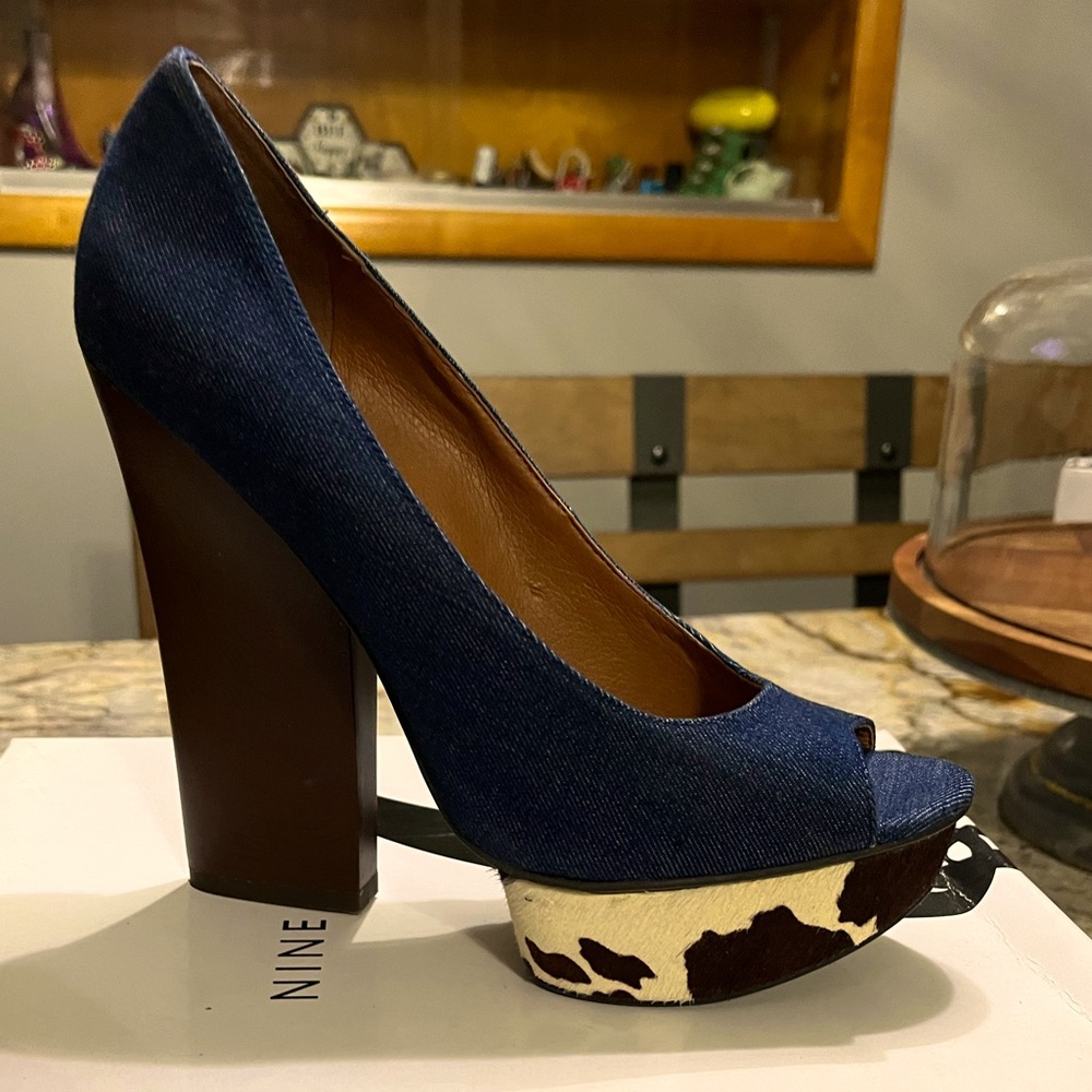 Jean sandals